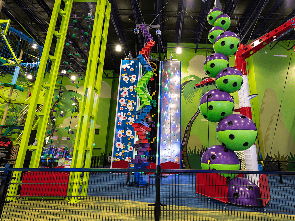 Indoor climbing gym